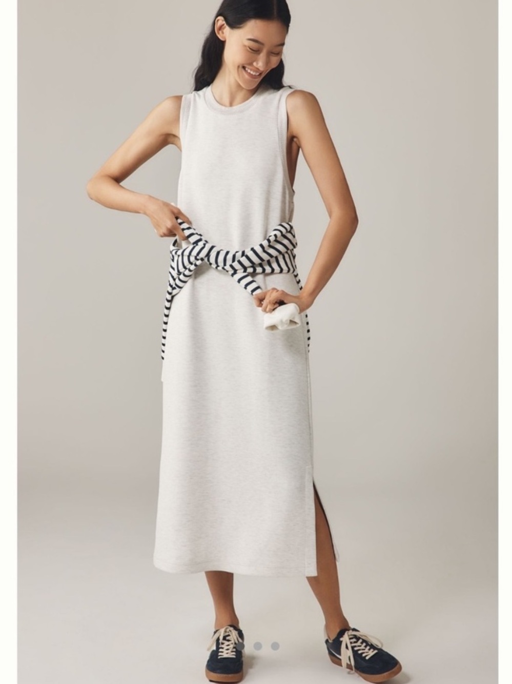 Varley Beatrice Sleeveless Midi Dress